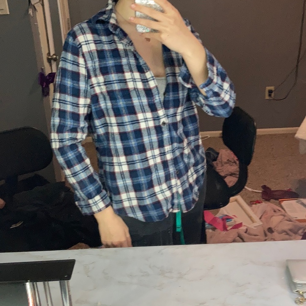 brandy melville plaid shirt